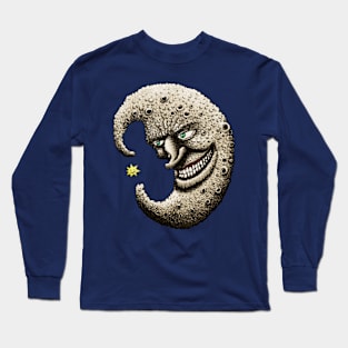 Moon Long Sleeve T-Shirt